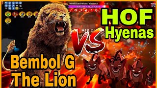 Bembol G The Lion vs HOF hyenas  mir4 [upl. by Cornew943]