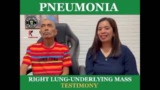 PNEUMONIA AND LUNG PROBLEM TESTIMONY  EMPOWERED CONSUMERISM  C247 and ULTRA H2 [upl. by Yesdnil]