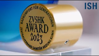 Produkt Award 2023  ZVSHK verleiht auf der ISH23 quotBadkomfort für Generationenquot [upl. by Thelma]