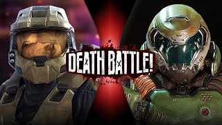 Master Chief VS Doomguy Halo VS Doom  DEATH BATTLE [upl. by Kaya]