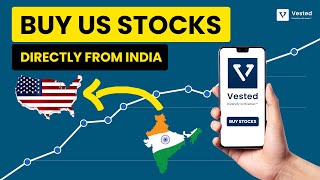 How to invest in US stock market from India  Vested App [upl. by Tarrah]