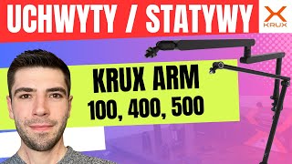 🔥Najlepsze ramię mikrofonowe  KRUX ARM 100 i KRUX ARM 400  😃 ❤️ NOWOŚĆ  unboxing  recenzja [upl. by Swann]