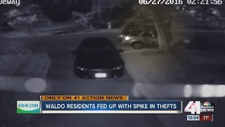 Waldo residents fed up with uptick in thefts breakins [upl. by Ayenet]