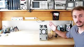 Retro OS8CU Oscilloscope Restoration [upl. by Kipper]