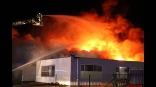 Zone WesthoekIndustriebrand Nieuwpoort 2014 [upl. by Akered]