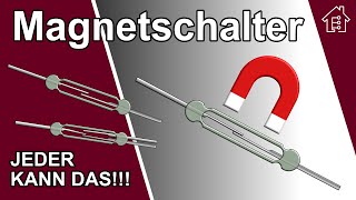 Magnetschalter Funktion für Fenster und Türen einfach erklärt  EdisTechlab arduino sensor [upl. by Oninotna]