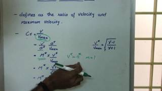 Crocco Number in GD  Gas dynamics lectures [upl. by Jodoin]