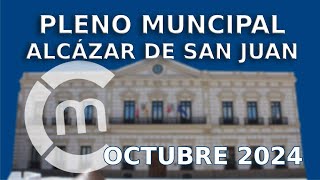 Pleno Municipal  Octubre 2024 [upl. by Lovash]