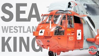 Airfixs Brand New 148 Westland Sea King  Full Build  HD [upl. by Notkcorb]