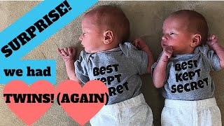 Best TWIN SURPRISE Ever We Had Twins AGAIN [upl. by Nabatse815]