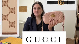 LA MIA COLLEZIONE DI BORSE E ACCESSORI GUCCI [upl. by Wendie]