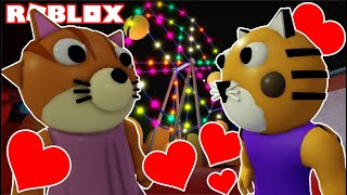 PIGGY  KITTY AND TIGRY FALL IN LOVE Roblox Piggy Shorts Movie  Voice Acting [upl. by Dorsey]