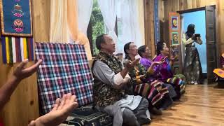 SIKKIMESE BHUTIA WEDDING 🫢 DANCE 💃 ugen vlog [upl. by Naitsabes]