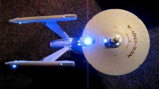 Star Trek Starship Enterprise NCC1701A 4 foot long custom built model PART 1 [upl. by Sixela912]