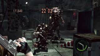 RESIDENT EVIL 5 PC  BOSS PACK 1 BY shadowevil1325 JILL BSAA  Desperate escape  1979K [upl. by Hen]