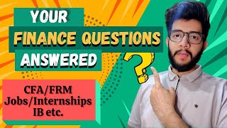 Finance Questions answered by Ishaan [upl. by Snej]