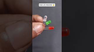 RGB Led Making  shorts diy experiment project 😱✅ [upl. by Yance]