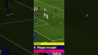 2 Goal from Filippo Inzaghi [upl. by Ardnnaed]