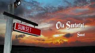 Simon Lambros amp Tranquil Plains  Oio Santorini Sunset HQ [upl. by Emory]