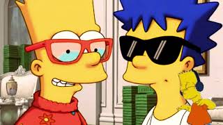 Bart Simpson  LOVE MONEY FAME ft Milhouse AI COVER [upl. by Converse884]