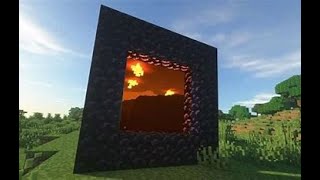 Immersive portals mod  Minecraft [upl. by Ydur132]