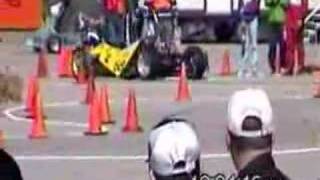 2000 FAMUFSU Formula SAE Endurance Crash [upl. by Moffat]