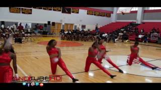 Dancelines  Harding University vs Phillip O Berry 4K 2017 [upl. by Rebekkah201]