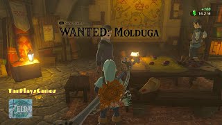 WANTED  Molduga  Zelda Tears Of The Kingdom [upl. by Kohsa]