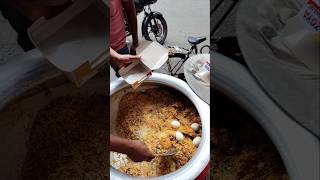 Best chicken Biryani😋 street food Kolkata🥵 shorts streetfood [upl. by Retrop586]