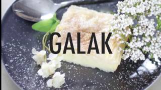 Galaktoboureko  Greek Custard Dessert [upl. by Atenik136]