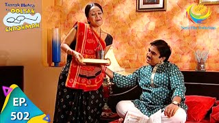 Taarak Mehta Ka Ooltah Chashmah  Episode 502  Full Episode [upl. by Atinihc602]