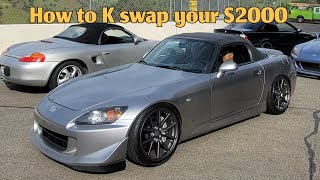 K24 Swapped S2K Overview  Parts List Pricing Issues Pulls amp more [upl. by Comstock]