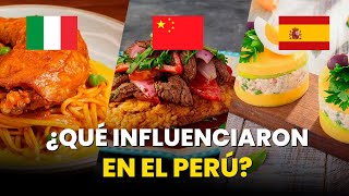 Influencia gastronómica en el PERÚ Parte 1 [upl. by Ati]