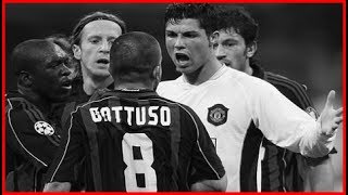 ►Gennaro Gattuso vs Cristiano Ronaldo  Wild Moments [upl. by Beilul830]