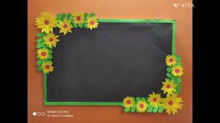 Bulletin board decorationschool board decoration ideasart and craft by yourhelpinghand1111 [upl. by Agna]