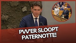 PVVer de Roon SLO0PT Paternotte met zijn slechte linkse gebrabbel [upl. by Okimuk810]