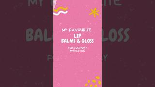 My Top 5 Favorite Lip Moisturizing Balms amp Glosses for Winters chappedlips pigmentedlips [upl. by Mavilia257]