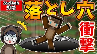 【マイクラ】絶対にバレない落とし穴が作れる超簡単コマンド！ [upl. by Yonatan]