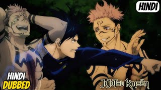 SAKUNA VS MEGUMI FUSHIGURO Full Fight In Hindi  JUJUTSU KAISEN [upl. by Ylrebmi]