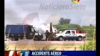 Cayó avión de combate en Santiago del Estero pilotos lograron eyectarse [upl. by Jelks171]