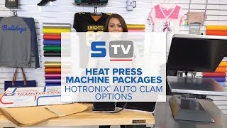 Heat Press Machine Packages Feat the Hotronix® Auto Clam [upl. by Sacrod]