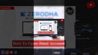 How To Open Zerodha Account  Dmat Account  sharemarket zerodhaapp zerodha [upl. by Imekawulo]