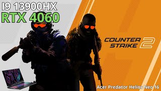 CounterStrike 2  I9 13900HX  RTX 4060  ACER PREDATOR HELIOS NEO 16 [upl. by Tabshey559]