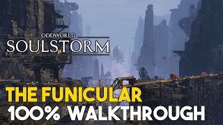 Oddworld Soulstorm The Funicular 100 Walkthrough All Mudokons Secret Areas amp Royal Jelly [upl. by Beret]