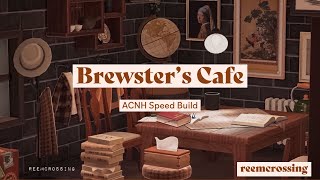 Brewsters Cafe  Speed Build  Animal Crossing New Horizons  ReemCrossing [upl. by Sallyanne802]