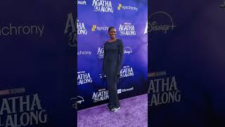 Okwui Okpokwasili Arrives at the ‘Agatha All Along’ Los Angeles Premiere [upl. by Ispep874]