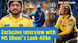 Exclusive Interview with MS Dhonis LookAlike  Inspiring Journey of Rishabh Malakar [upl. by Alliuqat]