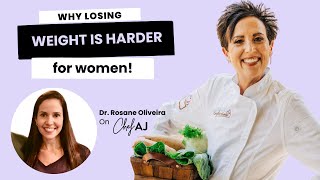 Why is Weight Loss Harder for Women Battle of the Sexes Age vs Pounds with Dr Rosane Oliveira [upl. by Icnan]