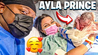 THE BIRTH OF AYLA PRINCE FACE REVEAL [upl. by Shelba]