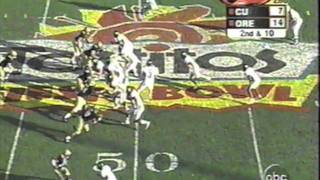 Oregon Ducks vs Colorado Fiesta Bowl 2002 Highlights [upl. by Airel672]